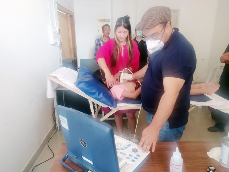 A total of 42 children received free consultation and echocardiogram screening during the camp on June 19.
